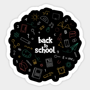 Back to School Sticker